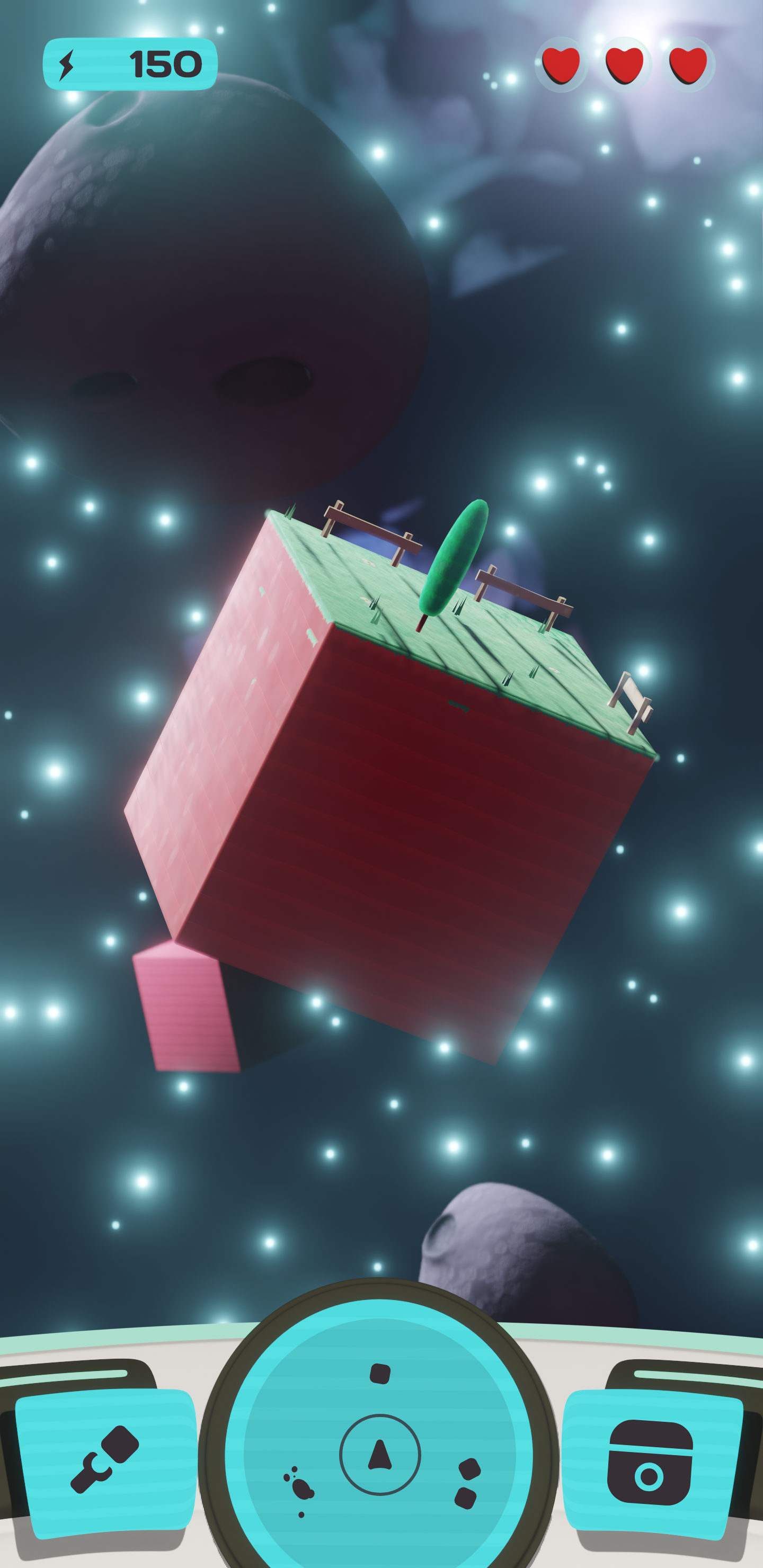 Living Space - in game exploring the space